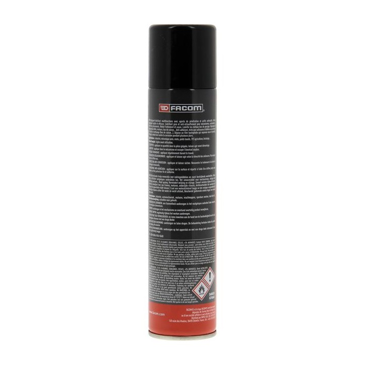 FACOM Dégrippant lubrifiant - Multi usages - 300 ml FACOM Dégrippant lubrifiant - Multi usages - 300 ml