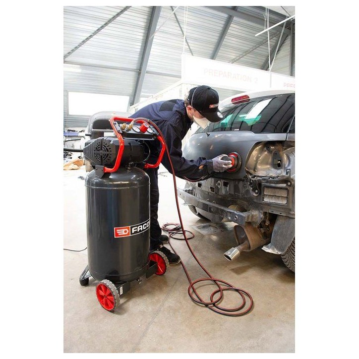 Compresseur - Vertical - Facom - Pro - 100 L - 2,5 HP - 12 bars Compresseur - Vertical - Facom - Pro - 100 L - 2,5 HP - 12 bars