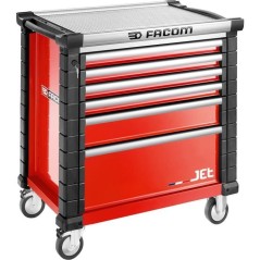 Servante d'atelier vide JET FACOM - JET.6M4A - 6 tiroirs - 4 modules p