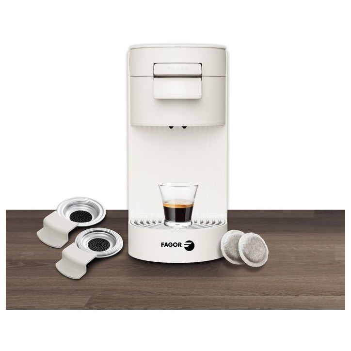 Machine a café a dosettes – FAGOR - Réservoir 750ml – 2 tailles & intensités – Compatible Senseo & boissons lactées - Machine a café a dosettes – FAGOR - Réservoir 750ml – 2 tailles & intensités – Compatible Senseo & boissons lactées -
