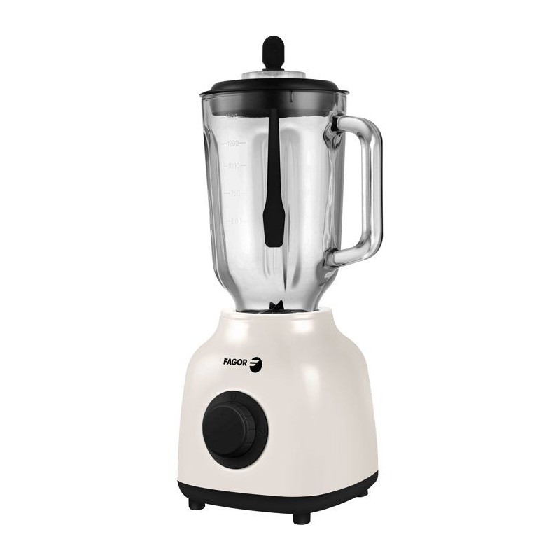 Blender 2-en-1 - FAGOR - FGC2160 - 400 W - Bol en verre gradué 1,5 L