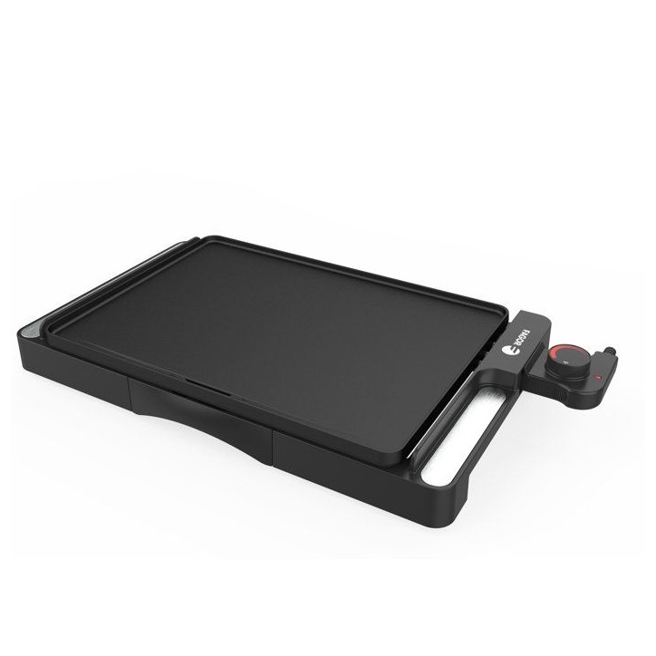 Plancha électrique - FAGOR - FG0725 - 2000 W - Plaque anti-adhésive - Thermostat réglable - Noir Plancha électrique - FAGOR - FG0725 - 2000 W - Plaque anti-adhésive - Thermostat réglable - Noir