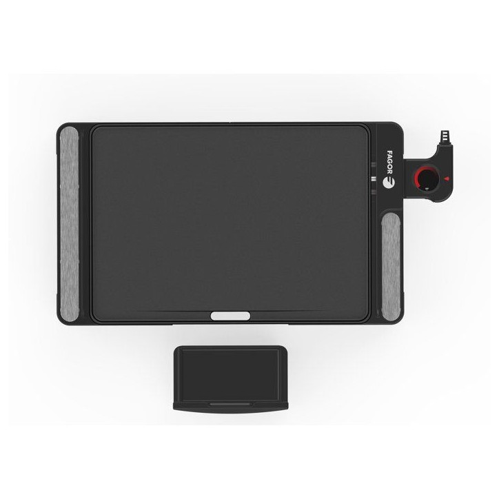 Plancha électrique - FAGOR - FG0725 - 2000 W - Plaque anti-adhésive - Thermostat réglable - Noir Plancha électrique - FAGOR - FG0725 - 2000 W - Plaque anti-adhésive - Thermostat réglable - Noir