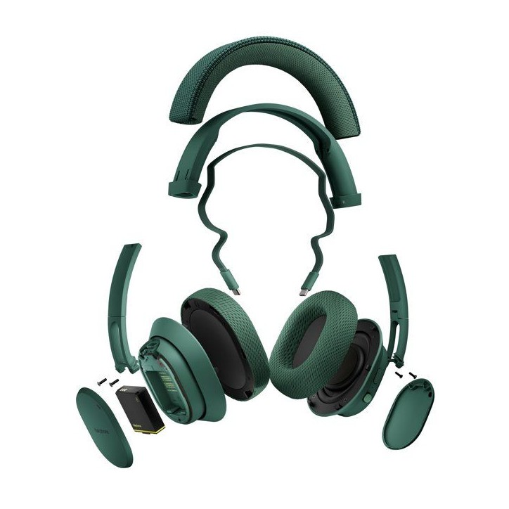Casque sans fil - FAIRPHONE - Fairbuds XL - Vert Casque sans fil - FAIRPHONE - Fairbuds XL - Vert