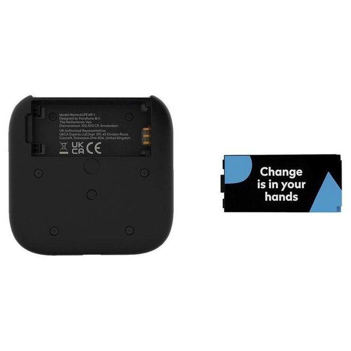 Ecouteurs sans fil Bluetooth Fairbuds - FAIRPHONE - True Wireless - Noir Ecouteurs sans fil Bluetooth Fairbuds - FAIRPHONE - True Wireless - Noir