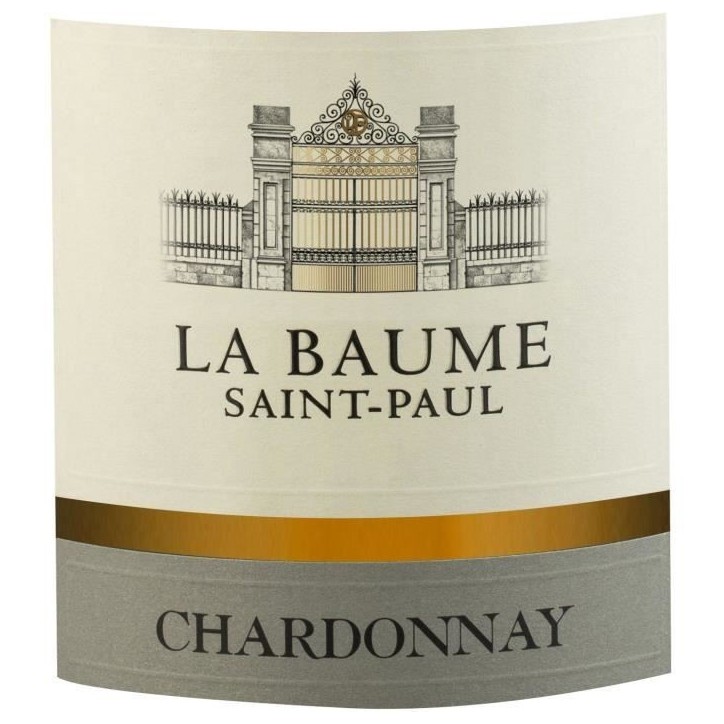 La Baume Saint-Paul Pays d'Oc Chardonnay - Vin blanc de Languedoc-Roussillon