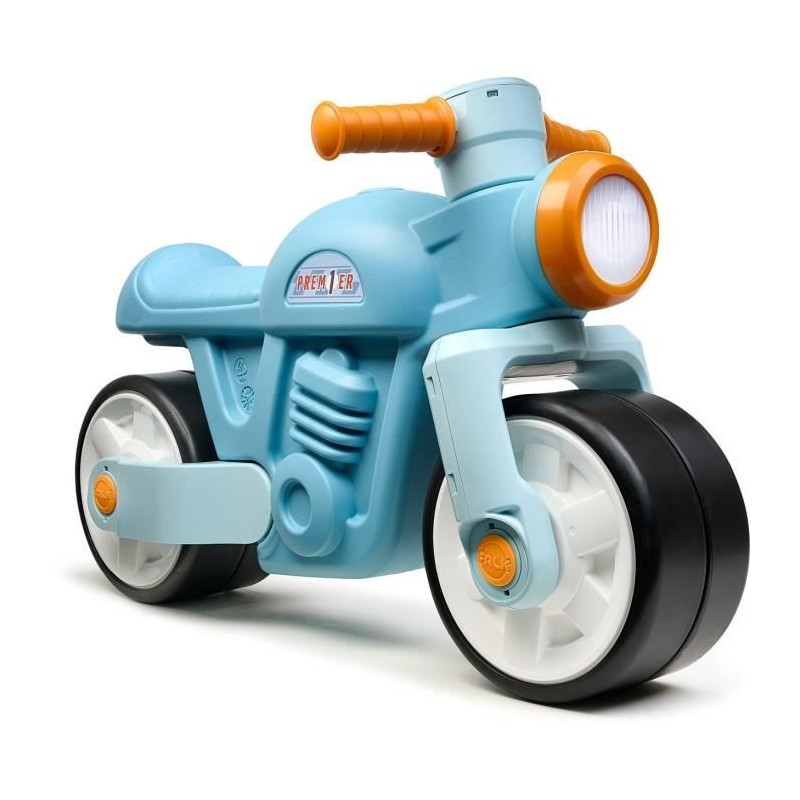 Draisienne Moto Premier - FALK - Avec roues silencieuses - Bleu - 75%