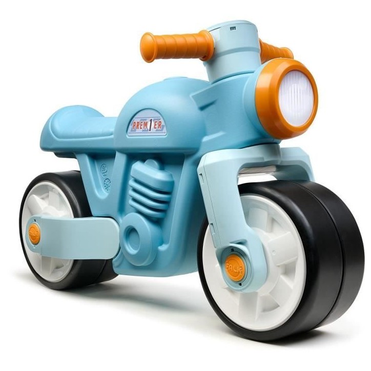 Draisienne Moto Premier - FALK - Avec roues silencieuses - Bleu - 75% Plastique Recyclé - 100% Fabriqué en France - Des 12 mo Draisienne Moto Premier - FALK - Avec roues silencieuses - Bleu - 75% Plastique Recyclé - 100% Fabriqué en France - Des 12 mo