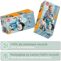 Draisienne Moto Premier - FALK - Avec roues silencieuses - Bleu - 75%