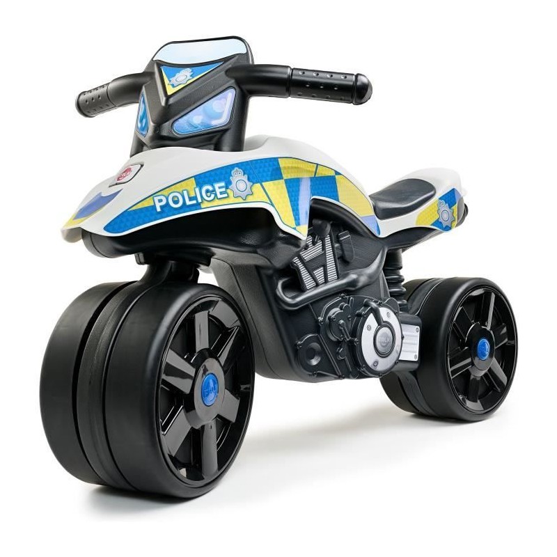 Draisienne Moto Police - FALK - Larges roues et Guidon directionnel -