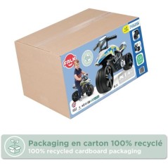 Draisienne Moto Police - FALK - Larges roues et Guidon directionnel -