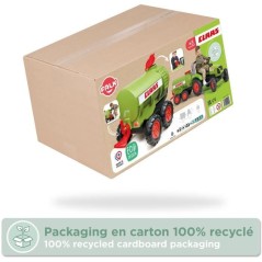 Remorque Citerne Claas - FALK - Capacité 30L - Vert - Adaptable avec