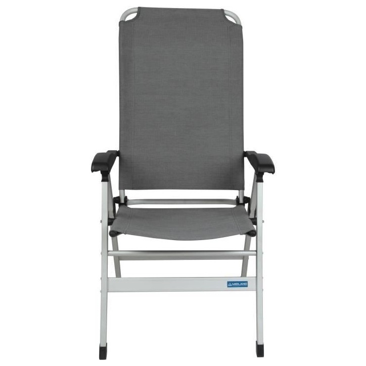 Fauteuil aluminium - BAYA SUN - Confort Maxi - Gris Fauteuil aluminium - BAYA SUN - Confort Maxi - Gris