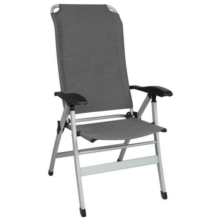 Fauteuil aluminium - BAYA SUN - Confort Maxi - Gris Fauteuil aluminium - BAYA SUN - Confort Maxi - Gris