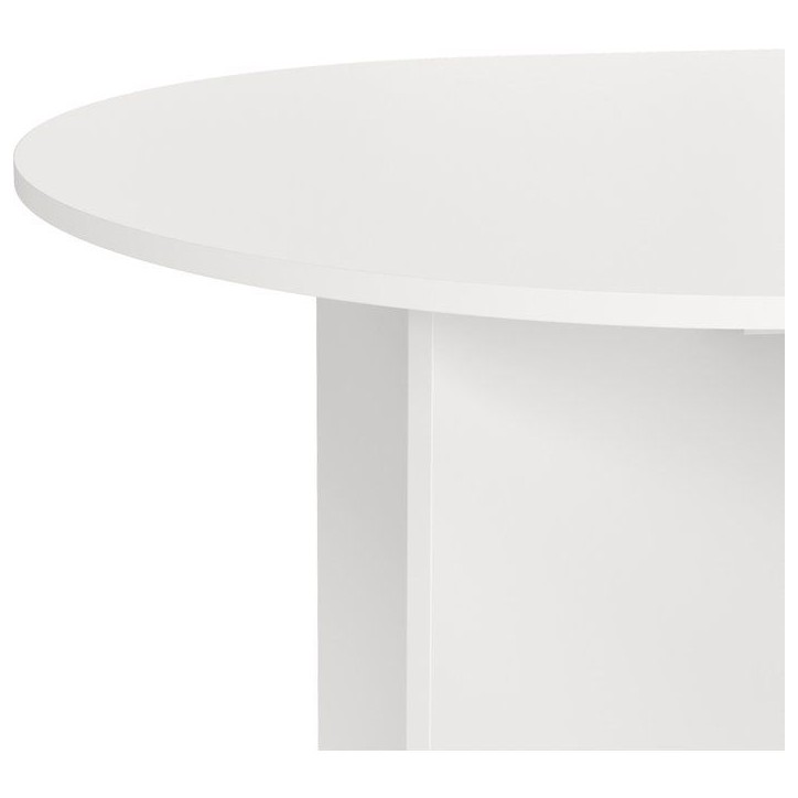 Table a Manger FAMILY - Blanc Mat - Ovale - 6 places - 200 x 100 x 76 cm