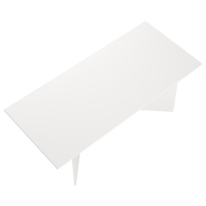 Table a Manger FAMILY - Blanc Mat - Rectangulaire - 6 personnes - 200 x 90 x 76 cm Table a Manger FAMILY - Blanc Mat - Rectangulaire - 6 personnes - 200 x 90 x 76 cm