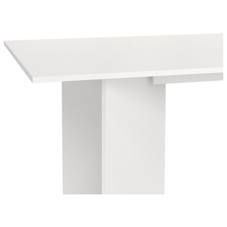 Table a Manger FAMILY - Blanc Mat - Rectangulaire - 6 personnes - 200 x 90 x 76 cm Table a Manger FAMILY - Blanc Mat - Rectangulaire - 6 personnes - 200 x 90 x 76 cm