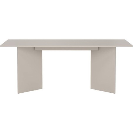 Table a Manger FAMILY - Beige Cachemire - Rectangulaire - 6 personnes - 200 x 90 x 76 cm