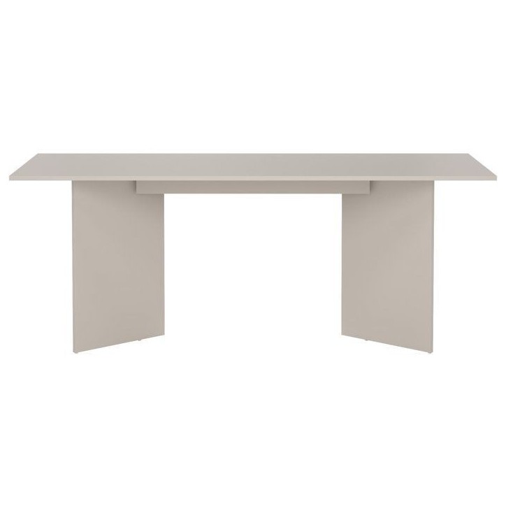 Table a Manger FAMILY - Beige Cachemire - Rectangulaire - 6 personnes - 200 x 90 x 76 cm Table a Manger FAMILY - Beige Cachemire - Rectangulaire - 6 personnes - 200 x 90 x 76 cm