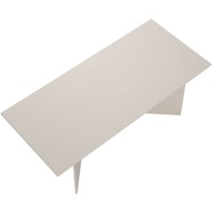 Table a Manger FAMILY - Beige Cachemire - Rectangulaire - 6 personnes