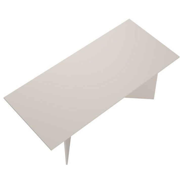 Table a Manger FAMILY - Beige Cachemire - Rectangulaire - 6 personnes - 200 x 90 x 76 cm Table a Manger FAMILY - Beige Cachemire - Rectangulaire - 6 personnes - 200 x 90 x 76 cm
