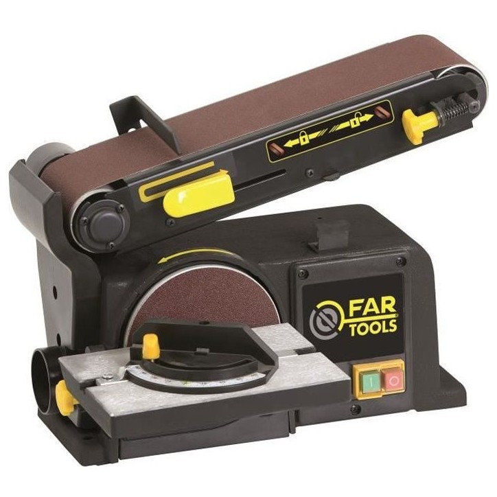 Combiné ponceur BDS150 - FAR TOOLS - 370 W - Poncer - Electrique - Noir Combiné ponceur BDS150 - FAR TOOLS - 370 W - Poncer - Electrique - Noir