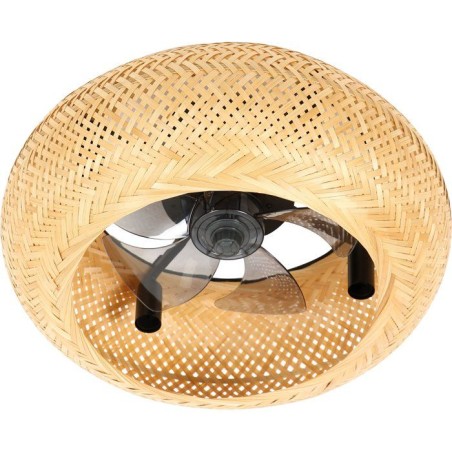 Ventilateur - Plafonnier - FARELEK - Canisséa Ø50 cm - 4xE27