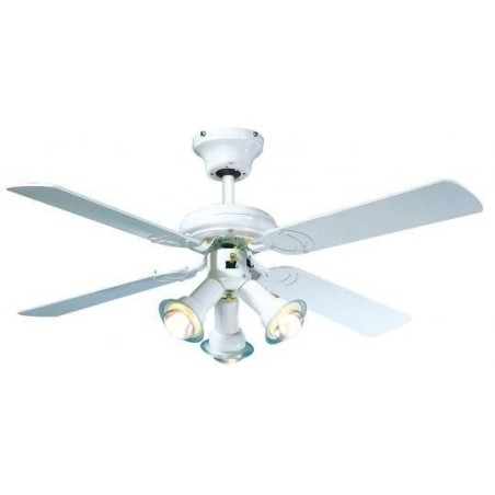 Ventilateur de plafond réversible FARELEK MALDIVES - Ø 107 cm, 4 pal