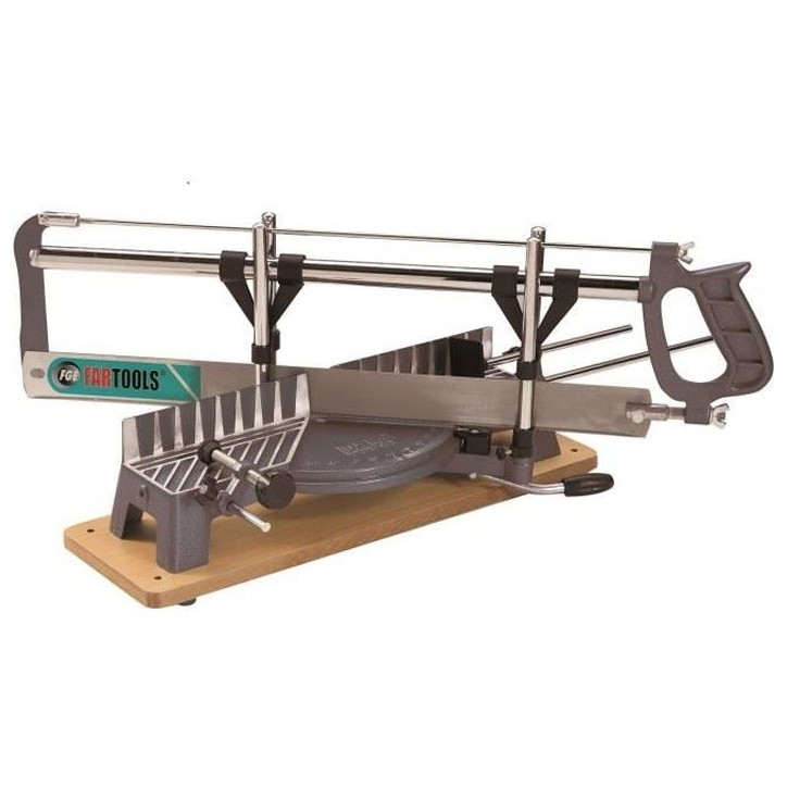 Scie a onglet - FARTOOLS - SOM 550B - Lame 14 TPI - Capacité de coupe 115mm Scie a onglet - FARTOOLS - SOM 550B - Lame 14 TPI - Capacité de coupe 115mm