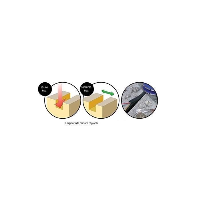 Rainureuse électrique - FARTOOLS - SC150B - 1700 W - 150 mm - Base inclinable - Evacuation des poussieres Rainureuse électrique - FARTOOLS - SC150B - 1700 W - 150 mm - Base inclinable - Evacuation des poussieres
