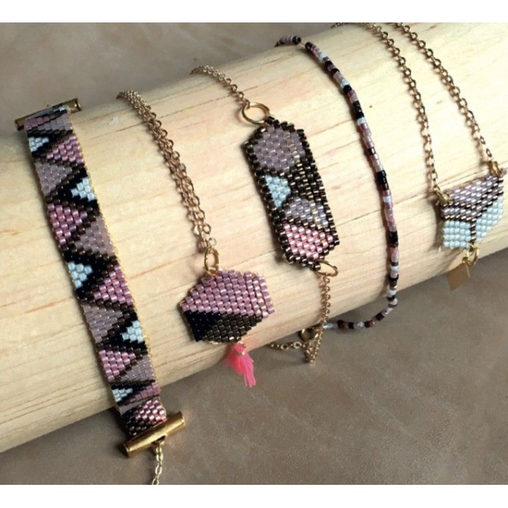 Atelier de bijoux - SYCOMORE - Tissage perles japonaises - Des 12 ans