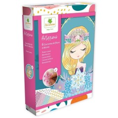 Lot de 6 couronnes de Princesses a décorer - SYCOMORE - Loisirs créa