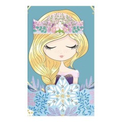 Lot de 6 couronnes de Princesses a décorer - SYCOMORE - Loisirs créa