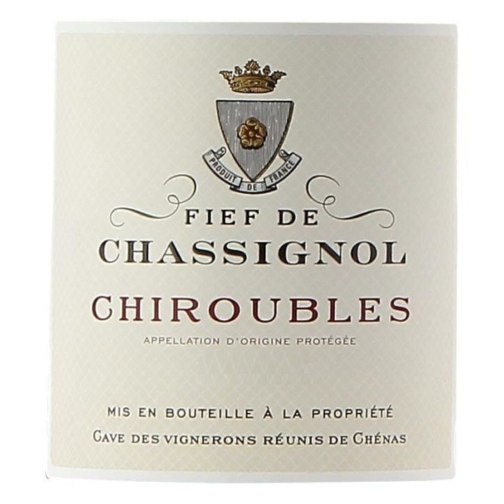 Fief de Chassignol 2024 Chiroubles - Vin rouge de Beaujolais