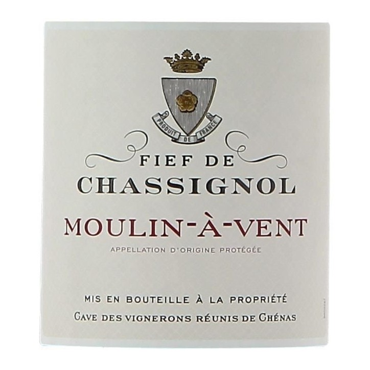 Fief de Chassignol 2023 Moulin-a-Vent - Vin rouge de Beaujolais