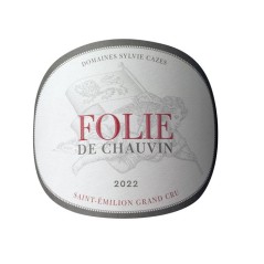 Château Chauvin 2020 Saint Emilion Grand Cru - Vin rouge de Bordeaux