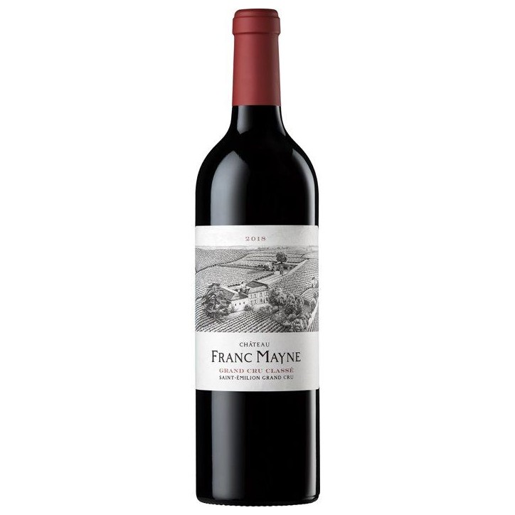 Château Franc Mayne 2018 Saint-Emilion Grand Cru Classé - Vin rouge de Bordeaux