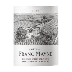 Château Franc Mayne 2018 Saint-Emilion Grand Cru Classé - Vin rouge de Bordeaux