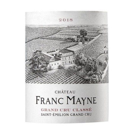 Château Franc Mayne 2018 Saint-Emilion Grand Cru Classé - Vin rouge de Bordeaux