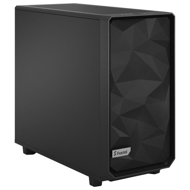 FRACTAL DESIGN BOITIER PC Meshify 2 - Panneau Solide - Noir - Format E-ATX (FD-C-MES2A-01) FRACTAL DESIGN BOITIER PC Meshify 2 - Panneau Solide - Noir - Format E-ATX (FD-C-MES2A-01)