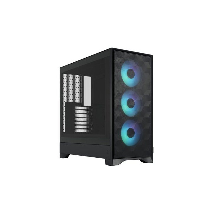 Boitier PC - FRACTAL DESIGN - FD-C-POA2A-03 - Pop 2 Air TG RGB - Format ATX - 3 ventilateurs a pales profilées - Noir Boitier PC - FRACTAL DESIGN - FD-C-POA2A-03 - Pop 2 Air TG RGB - Format ATX - 3 ventilateurs a pales profilées - Noir