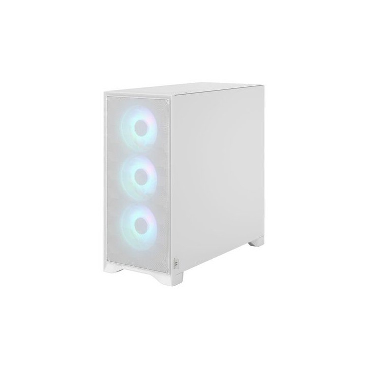 Boitier PC - FRACTAL DESIGN - FD-C-POA2A-04 - Pop 2 Air TG RGB - Format ATX - 3 ventilateurs a pales profilées - Blanc Boitier PC - FRACTAL DESIGN - FD-C-POA2A-04 - Pop 2 Air TG RGB - Format ATX - 3 ventilateurs a pales profilées - Blanc