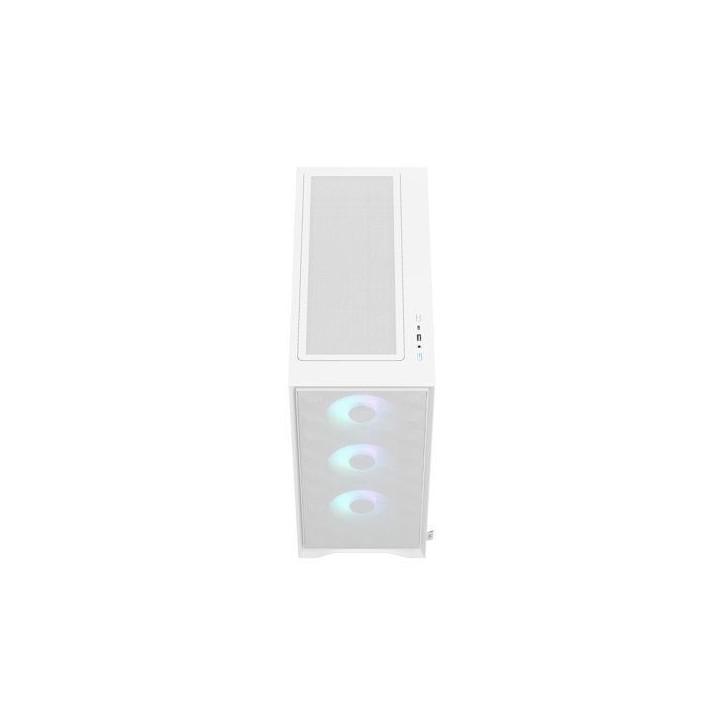 Boitier PC - FRACTAL DESIGN - FD-C-POA2A-04 - Pop 2 Air TG RGB - Format ATX - 3 ventilateurs a pales profilées - Blanc Boitier PC - FRACTAL DESIGN - FD-C-POA2A-04 - Pop 2 Air TG RGB - Format ATX - 3 ventilateurs a pales profilées - Blanc