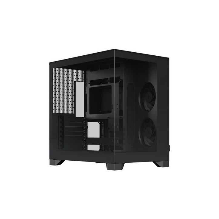 Boîtier PC - FRACTAL DESIGN - FD-C-POV2A-01 Pop 2 Vision Black - Panneau vitré - ATX - Noir
