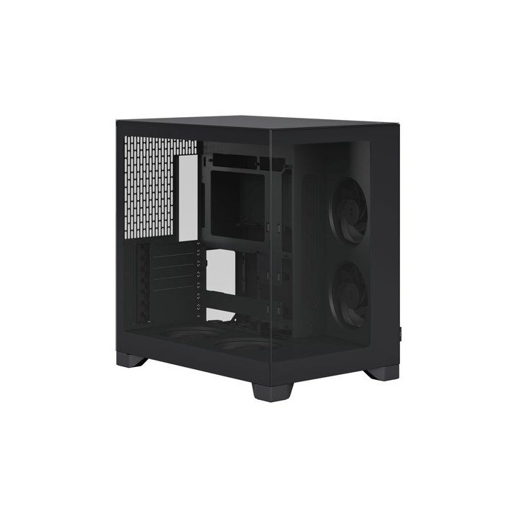 Boîtier PC - FRACTAL DESIGN - FD-C-POV2A-01 Pop 2 Vision Black - Panneau vitré - ATX - Noir