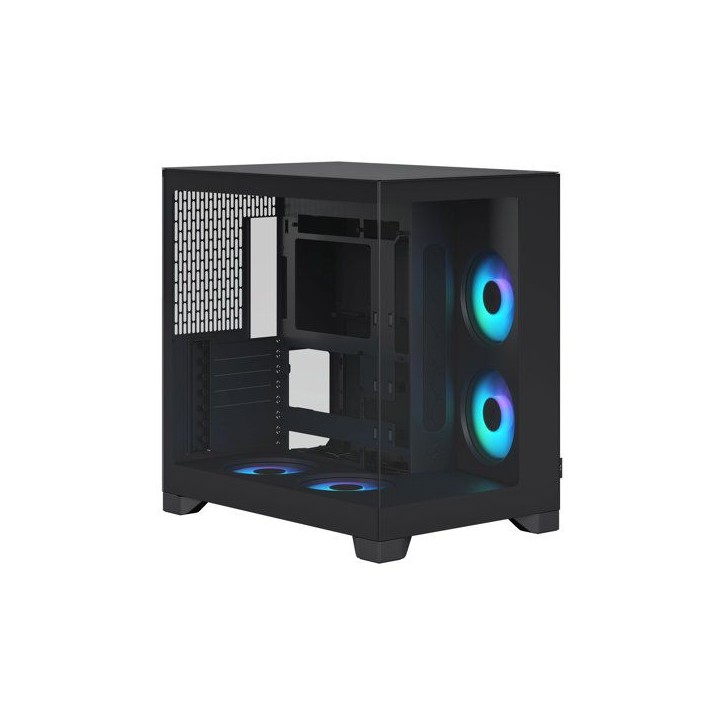 Boîtier PC - FRACTAL DESIGN - FD-C-POV2A-02 Pop 2 Vision Black RGB - Panneau vitré - Éclairage RGB - ATX Boîtier PC - FRACTAL DESIGN - FD-C-POV2A-02 Pop 2 Vision Black RGB - Panneau vitré - Éclairage RGB - ATX
