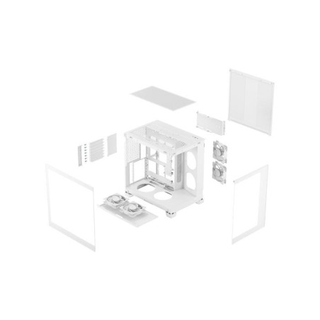 Boîtier PC - FRACTAL DESIGN - FD-C-POV2A-03 Pop 2 Vision White RGB -