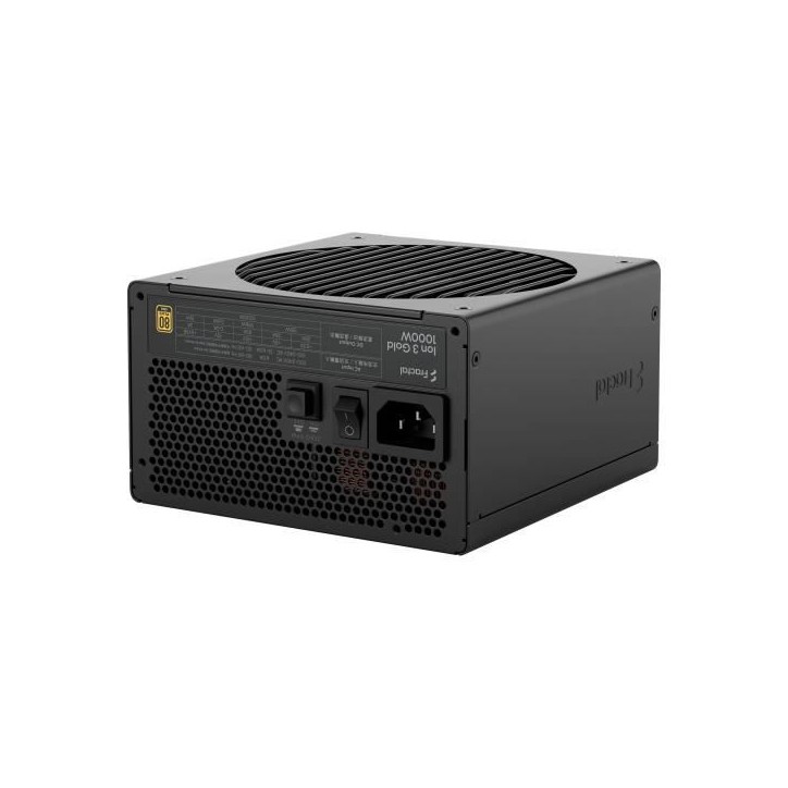 FRACTAL DESIGN - Ion 3 Gold 1000W Black (EU Cord) - Alimentation ATX12V 3.1 - 1000 W FRACTAL DESIGN - Ion 3 Gold 1000W Black (EU Cord) - Alimentation ATX12V 3.1 - 1000 W