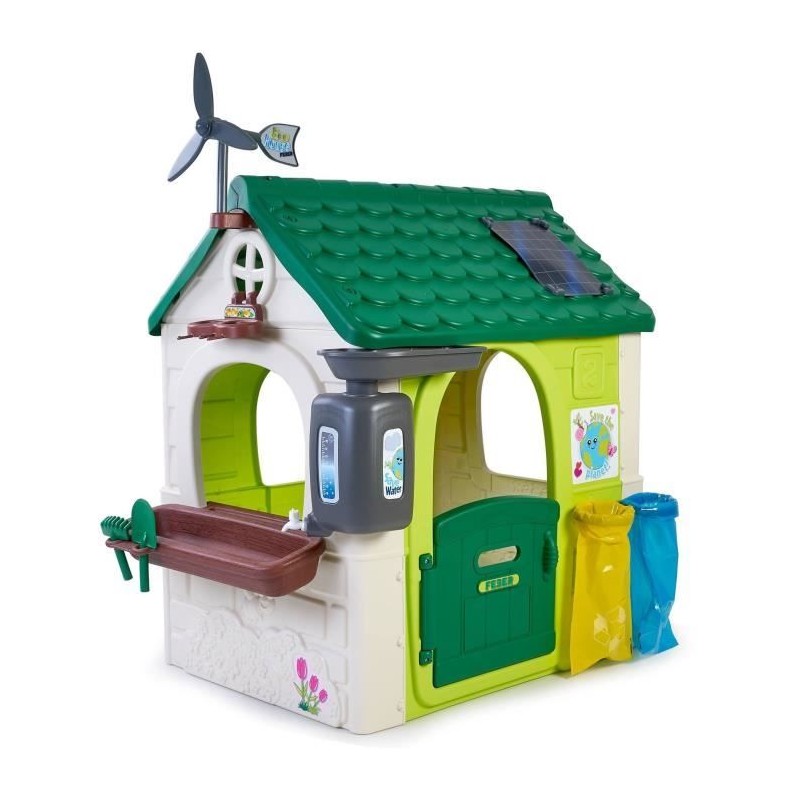 Maison écologique FEBER avec activités d'apprentissage sur la nature