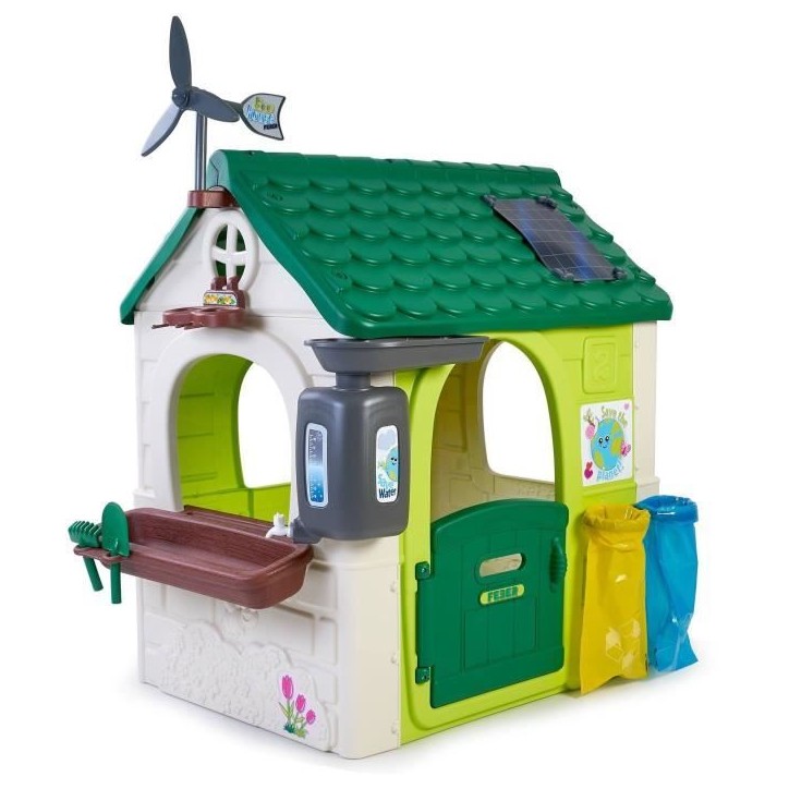 Maison écologique FEBER avec activités d'apprentissage sur la nature et accessoires inclus Maison écologique FEBER avec activités d'apprentissage sur la nature et accessoires inclus